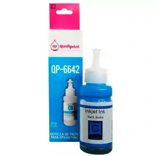 Botella De Tinta Epson 664 Cyan 70ml Generica