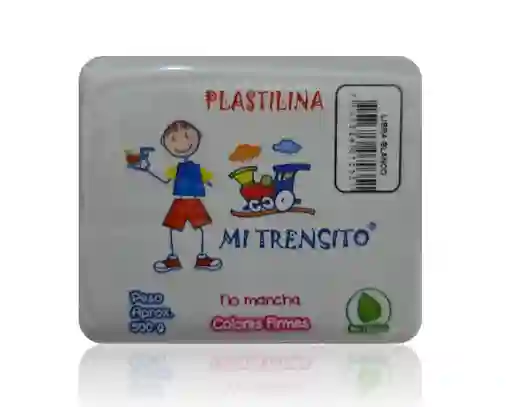 Plastilina En Barra Color Blanco 500 Gr Mi Trencito