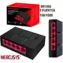 Switch De Escritorio 5 Puertos 10/100/1000 Mbps Ms105g Mercusys