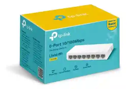 Switch De Escritorio Litewave 8 Puertos 10/100 Tp-link Ls1008