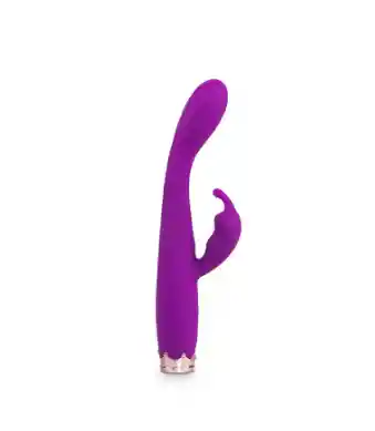 Vibrador Cleo Majestic Doble Estimulación Recargable Morado