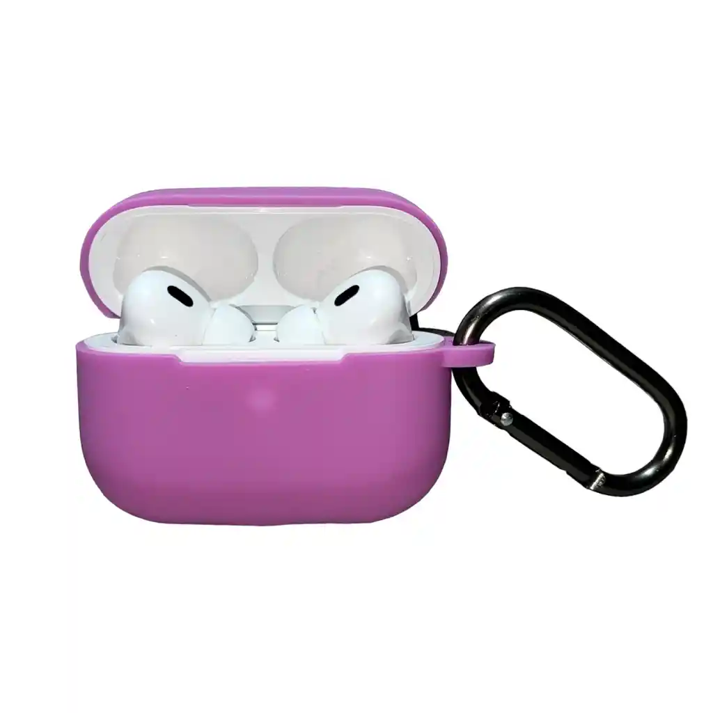 Silicone Case Para Airpods Pro Lila