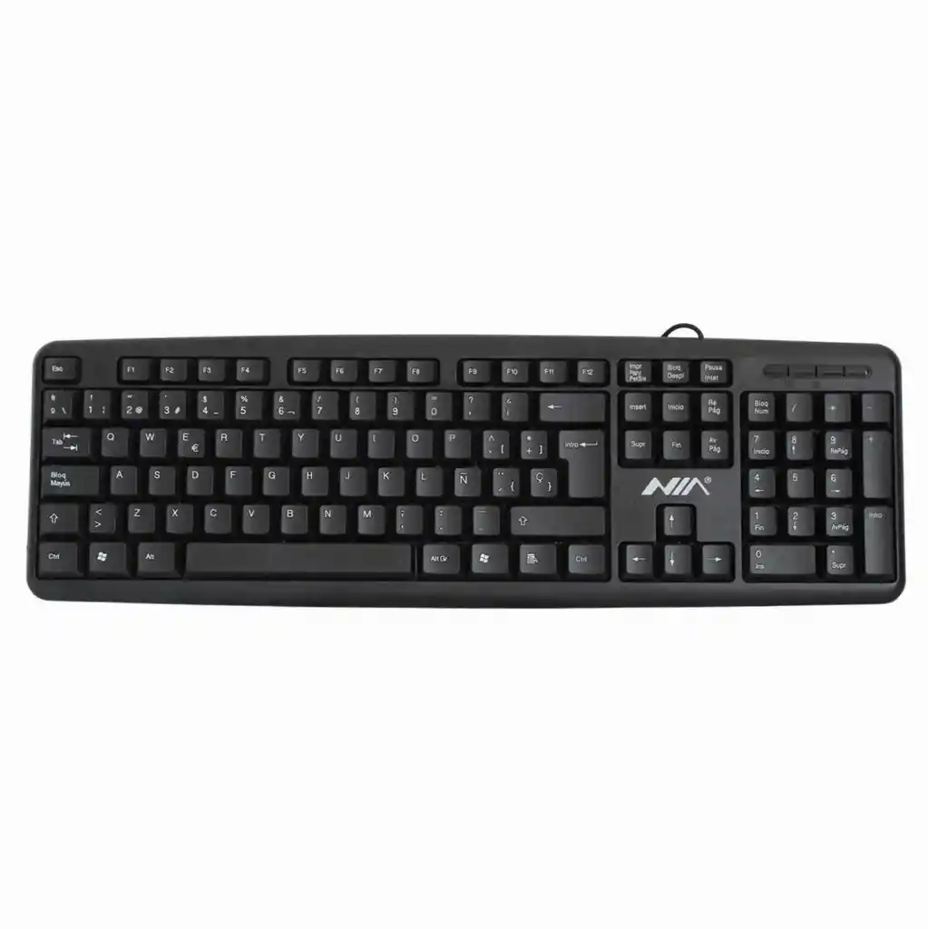 Teclado Resistente Con Diseño Ergonómico