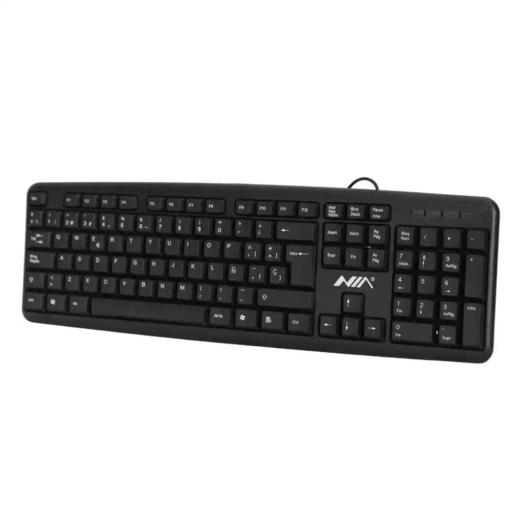 Teclado Resistente Con Diseño Ergonómico