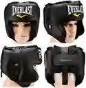 Protector De Cabeza Cabecera Everlast Boxeo Mma Sparring #2676 - Negro