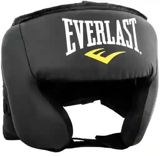 Protector De Cabeza Cabecera Everlast Boxeo Mma Sparring #2676 - Negro