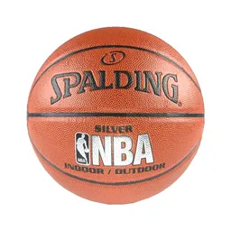 Balón Basketball Nba Spalding Baloncesto Silver #7
