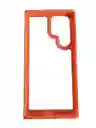 Estuche Antigolpes Para Samsung Galaxy S22 Ultra En Coral