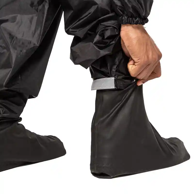 Impermeable Para Moto Textil - Adventure Pro 1 - Negro - Hombre