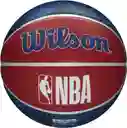 Balón De Baloncesto #7 Wilson Nba Philadelphia Competicion/azul-rojo