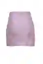 Minifalda Lila Talla M