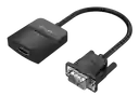 ⭐ Convertidor De Vga Macho A Hdmi Hembra, Vention 1080p, 60hz⭐
