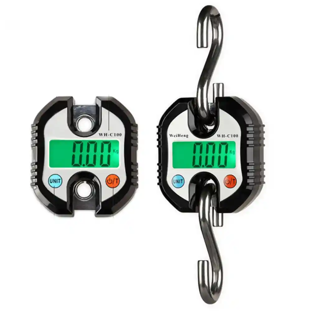 Báscula Industrial Digital Colgante Weiheng Wh-c100 150kg Naranja