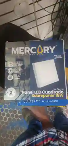 Panel Led 18w Redondo S/p Mercury