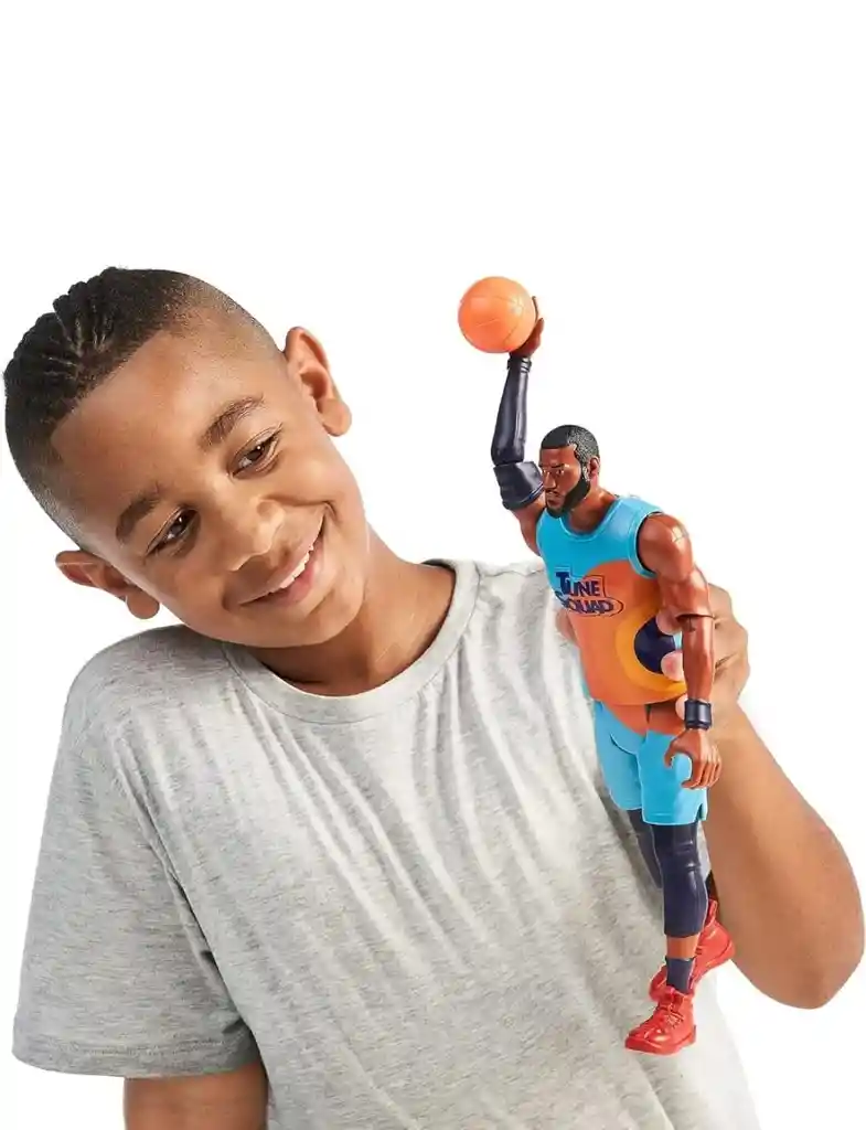 Figura Lebron James Ultimate Tune Squad Incluye Accesorios Y Sonidos Original!
