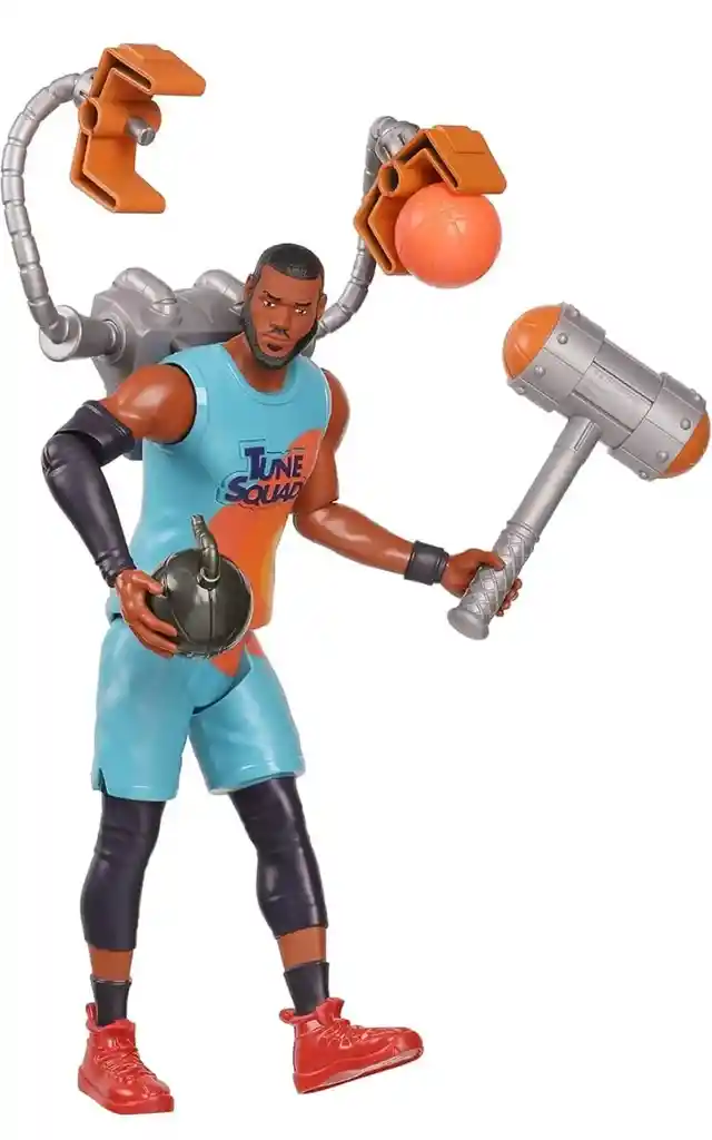 Figura Lebron James Ultimate Tune Squad Incluye Accesorios Y Sonidos Original!