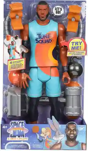 Figura Lebron James Ultimate Tune Squad Incluye Accesorios Y Sonidos Original!