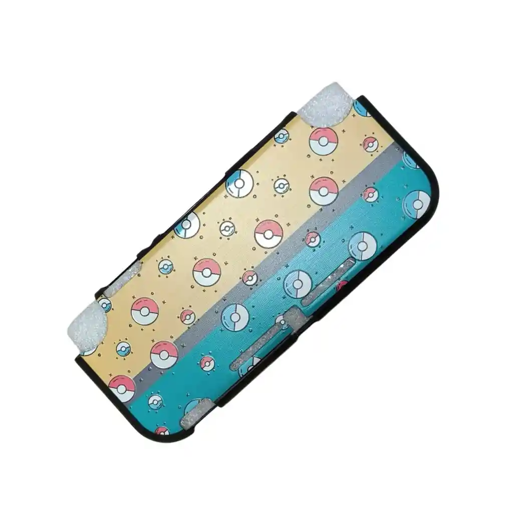 Protector Rígido De Pokebolitas+ Vidrio Templado Nintendo Switch Lite