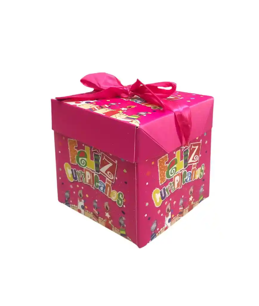 Caja De Regalo Pequeña Con Cinta Para Cerrarla De Feliz Cumpleaños Para Mujer Ancho 10cm X Largo 11.5cm Feliz Cumpleaños, Con Cariño, Feliz Dia, Decoracion, Amistad, Caja, Cumpleaños, Amor, Amigos, Dia, Love, Regalo