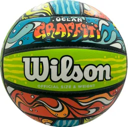 Balón De Voleibol #5 Wilson Graffiti/colores