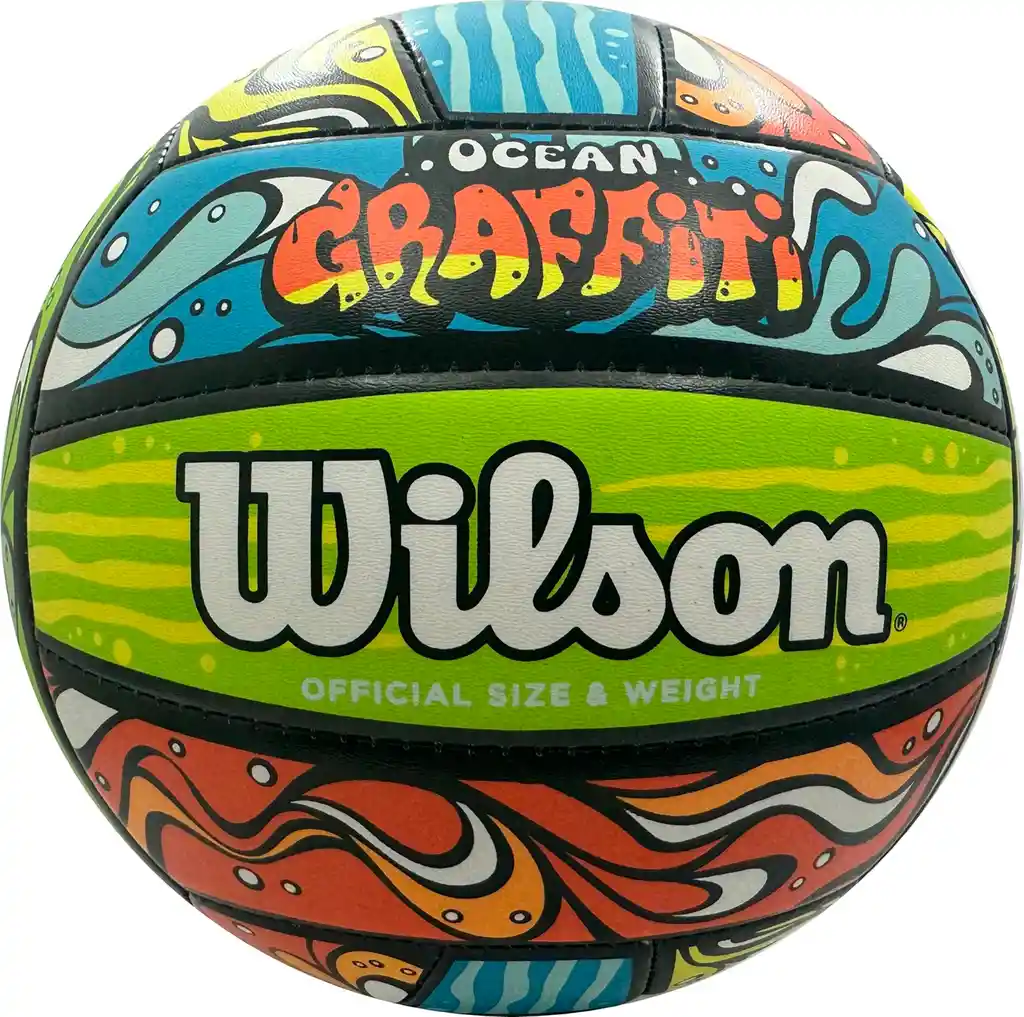 Balón De Voleibol #5 Wilson Graffiti/colores