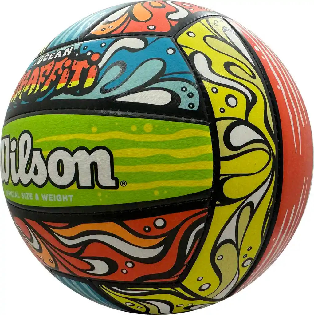 Balón De Voleibol #5 Wilson Graffiti/colores