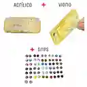 Protector Rigido De Pikachu + Vidrio Protector + 2 Grips Nintendo Switch Lite