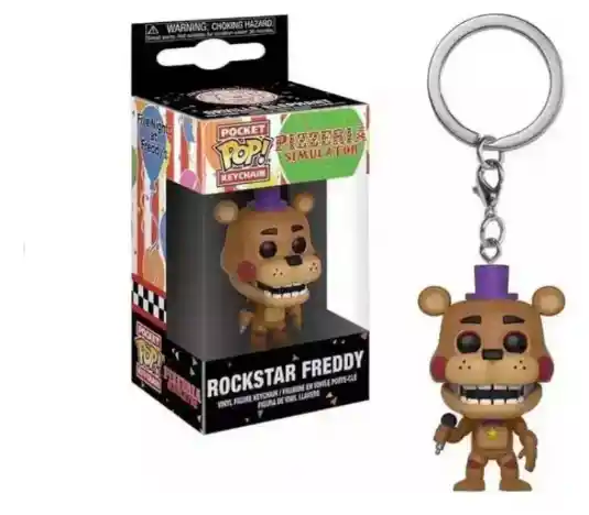 Llavero Funko Pop: Pizza Simulator Rockstar Freddy