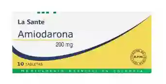 Amiodarona200 Mg X 10 Tabletas
