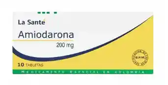Amiodarona200 Mg X 10 Tabletas