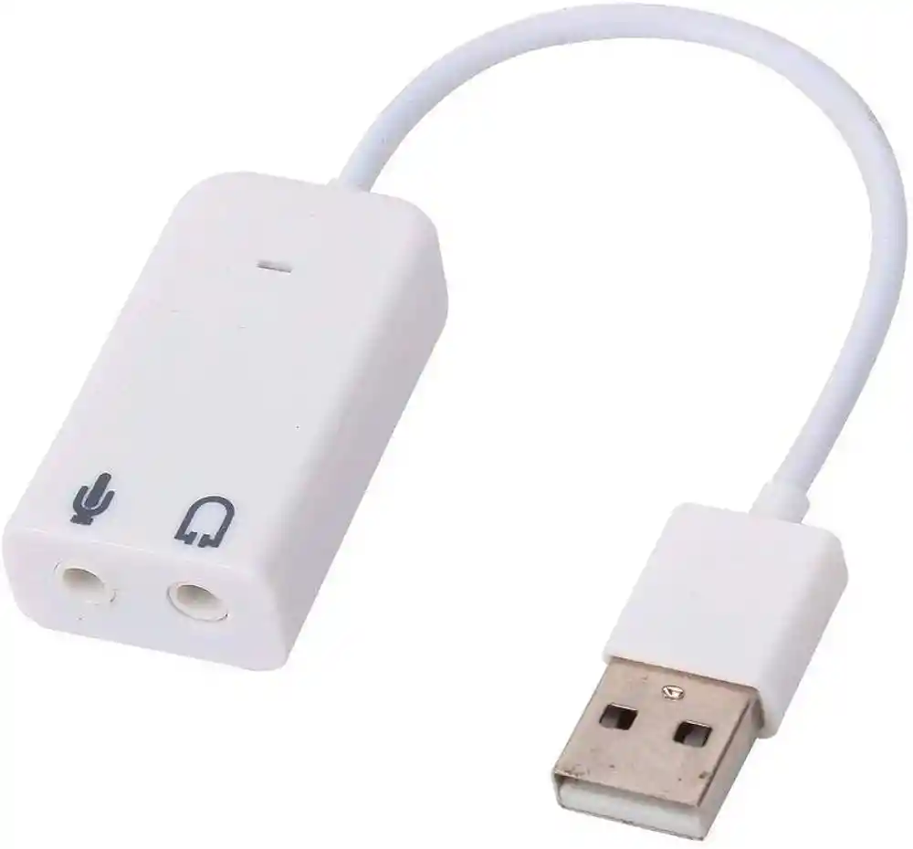 Tarjeta De Sonido Usb Externa Virtual 7.1 Audio Microfono