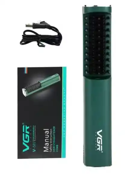 Cepillo Alisador 2 En 1 Sistema Iones Plancha Cabello 110v