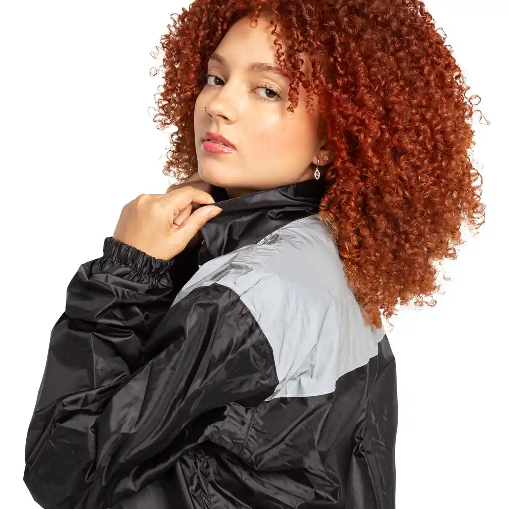 Impermeable Para Moto Textil - Adventure Pro 1 - Reflectivo - Mujer