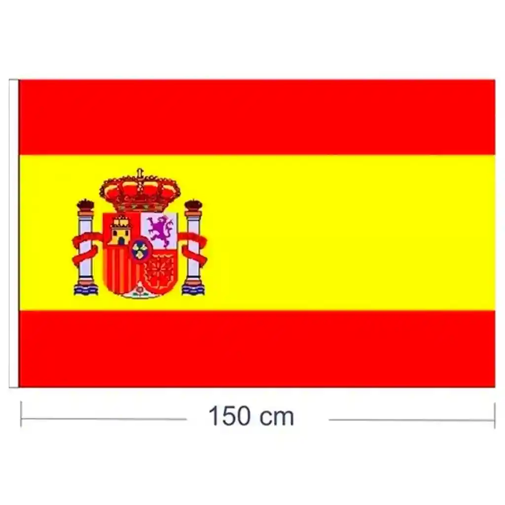 Bandera España 1.50x90cm Exterior Grande