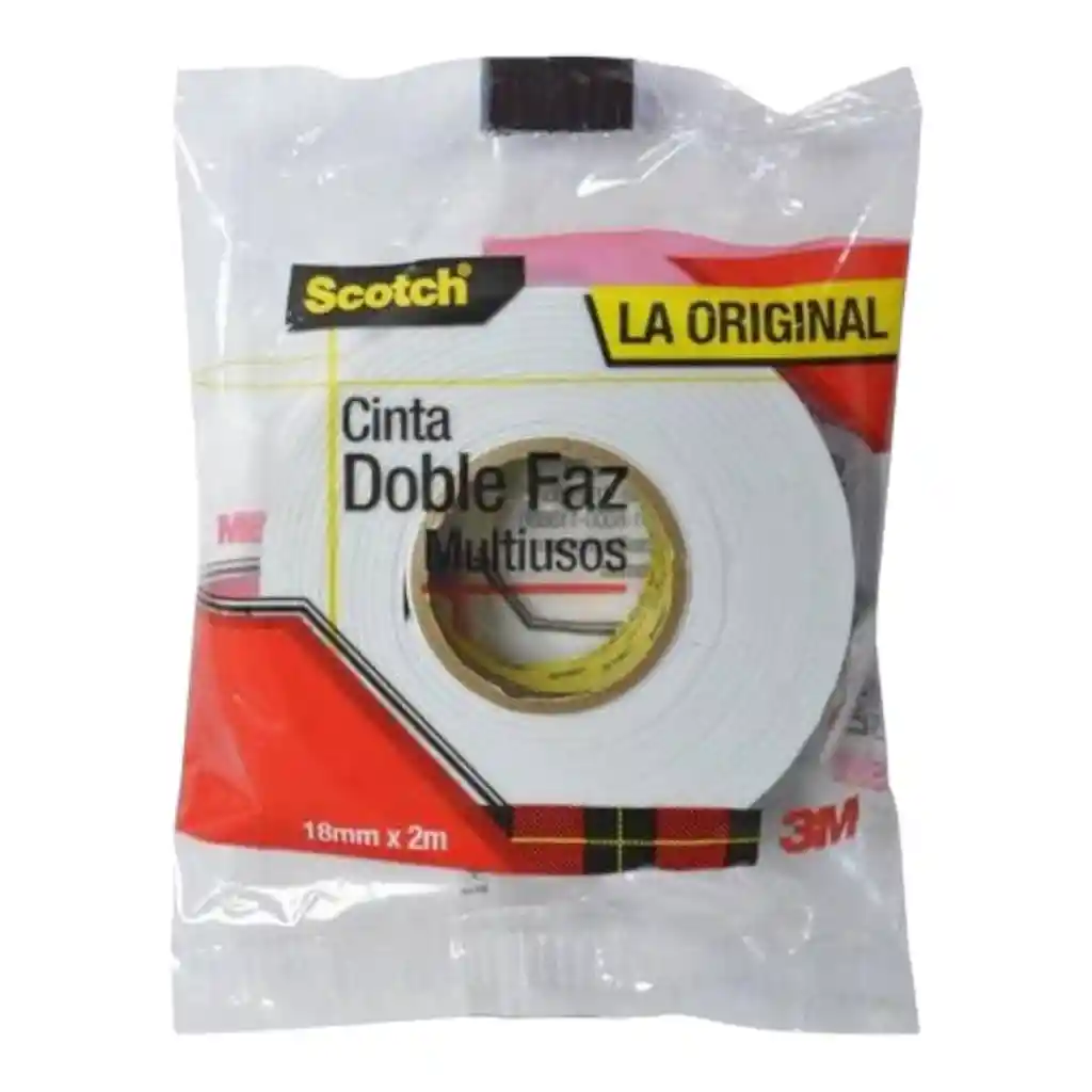 Cinta Doble Fax 3m-2mts X 3/4"