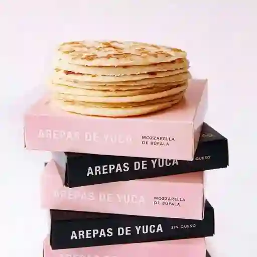 Arepas Yuca Queso Búfala Tb 5 Und