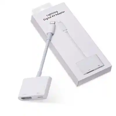 Adaptador Para Iphone Ipad Lightning A Av Digital/hdmi