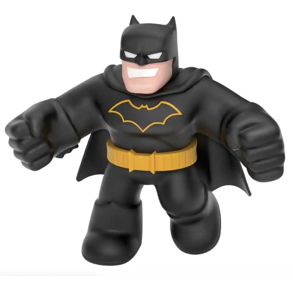 Batman Negro Dc Súper Héroes De Lujo Goo Jit Zu 20cm