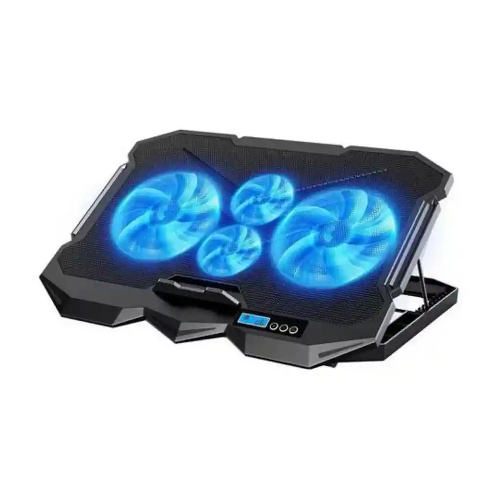 Base Refrigerante Portátil 4 Ventiladores 5 Niveles Gamer