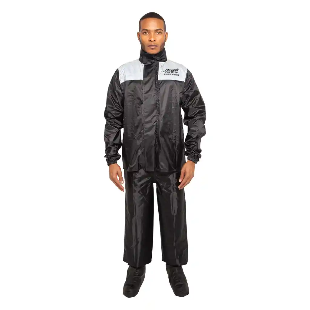 Impermeable Para Moto Textil - Adventure Pro 1 - Reflectivo - Hombre