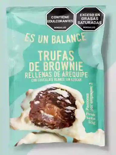 Trufa De Brownie Chocolate Blanco (esunbalance) 55gr