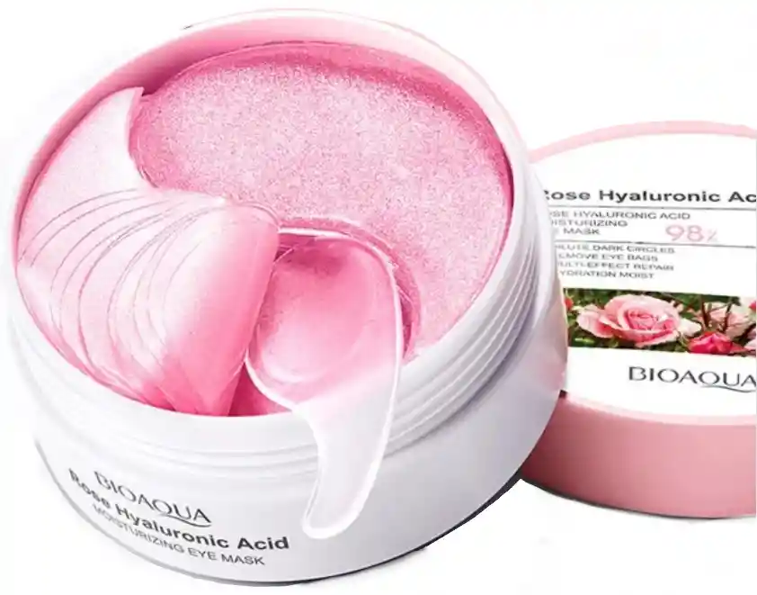 Parches Contorno De Ojos Con Ácido Hialurónico Y Rosas