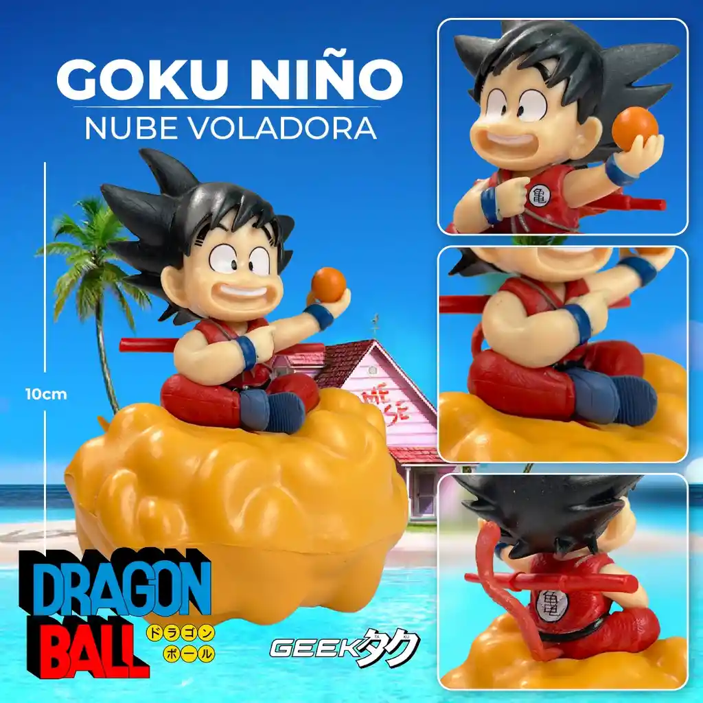 Son Goku Nube Voladora Figura Anime