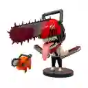 Denji Chainsawman + Pochita Figura Anime Chibi