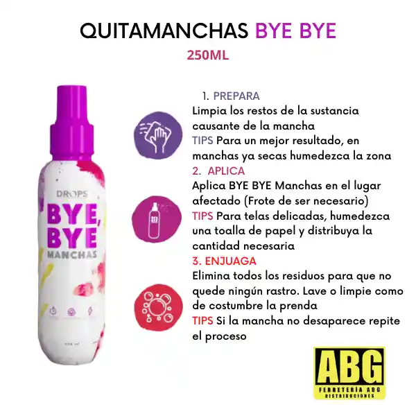 ¡¡super Combo!! Bye Bye Quitamanchas + Oxigeno Activo (desmanchador)