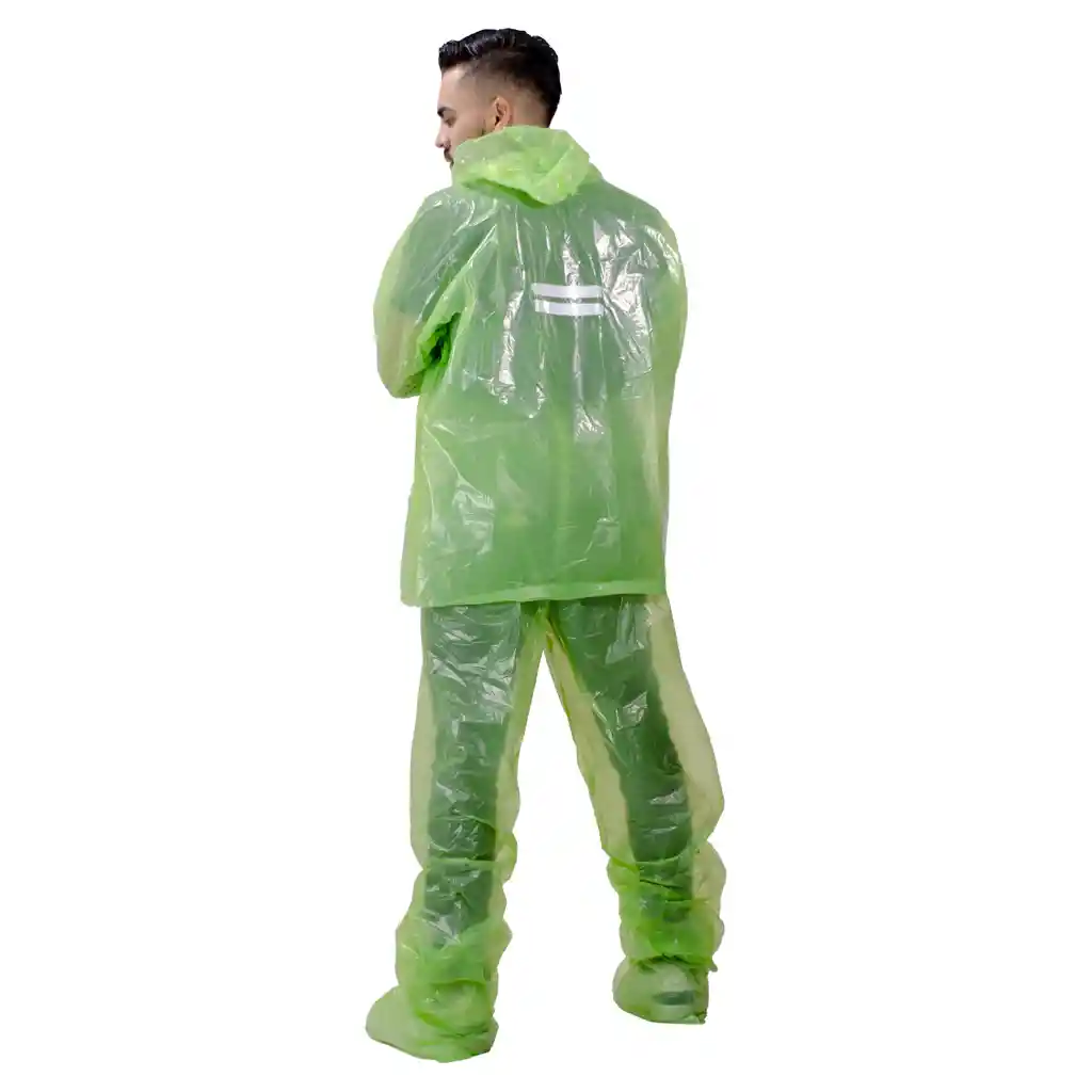 Dry Turtle - Impermeable Económico - Verde