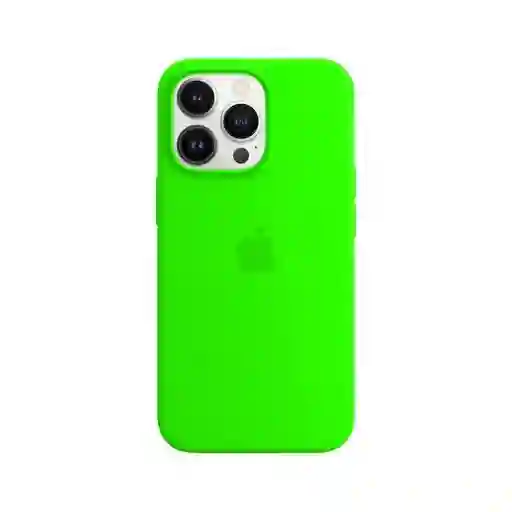 Iphone 14 Pro Max Silicone Case Verde Neon
