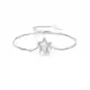 Pulsera Para Mujer Estrellas Universo Fabricada En Plata 925