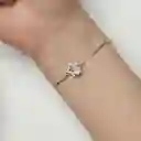 Pulsera Para Mujer Estrellas Universo Fabricada En Plata 925