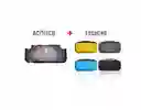 Acrilico Protector De Spiderman + Estuche Rigido Compatible Con Switch Lite